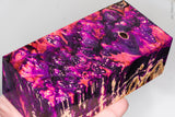 Large stabilized box elder burl wood block