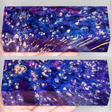 Stabilized box elder burl wood block