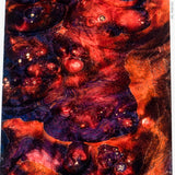 Stabilized box elder burl wood block