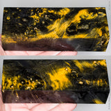 Stabilized box elder burl wood block