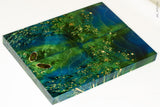 Stabilized box elder burl wood scales