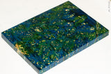 Stabilized box elder burl wood scales