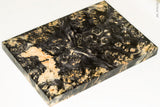 Stabilized box elder burl wood scales
