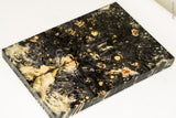 Stabilized box elder burl wood scales