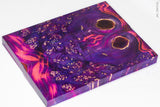 Stabilized box elder burl wood scales