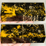 Stabilized box elder burl wood block