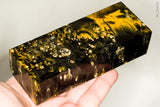 Stabilized box elder burl wood block