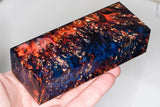 Stabilized box elder burl wood block