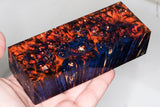 Stabilized box elder burl wood block