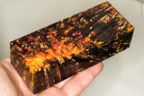 Stabilized box elder burl wood block