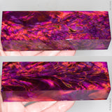 Stabilized masur karelian birch wood block