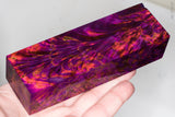Stabilized masur karelian birch wood block