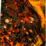 Stabilized box elder burl wood block