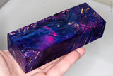 Stabilized box elder burl wood block