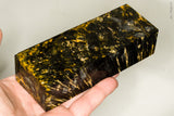 Stabilized box elder burl wood block
