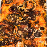 Stabilized box elder burl wood block