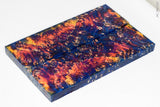 Stabilized box elder burl wood scales