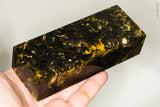 Stabilized box elder burl wood block