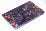 Stabilized box elder burl wood scales