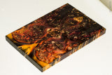 Stabilized box elder burl wood scales