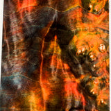 Stabilized box elder burl wood block