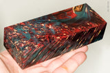 Stabilized box elder burl wood block