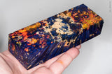 Stabilized box elder burl wood block