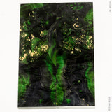 Stabilized box elder burl wood scales