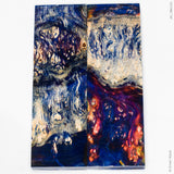 Stabilized box elder burl wood scales