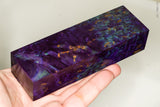 Stabilized masur karelian birch wood block