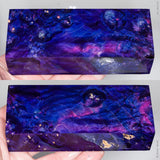 Stabilized box elder burl wood block