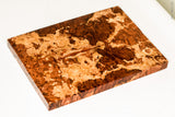 Stabilized box elder burl wood scales