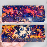 Stabilized box elder burl wood block