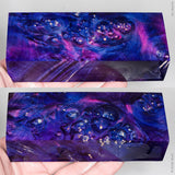 Stabilized box elder burl wood block