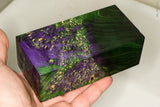Large stabilized box elder burl wood block