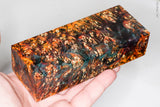 Stabilized box elder burl wood block