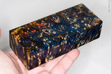 Stabilized box elder burl wood block