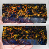 Stabilized box elder burl wood block