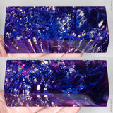 Stabilized box elder burl wood block