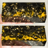 Stabilized box elder burl wood block