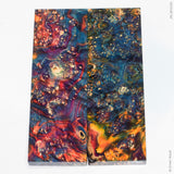 Stabilized box elder burl wood scales