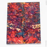 Stabilized box elder burl wood scales