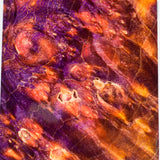 Stabilized box elder burl wood block