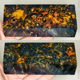 Stabilized box elder burl wood block