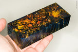 Stabilized box elder burl wood block