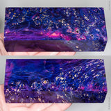 Stabilized box elder burl wood block
