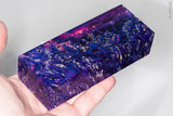 Stabilized box elder burl wood block
