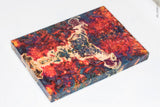 Stabilized box elder burl wood scales