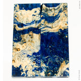 Stabilized box elder burl wood scales