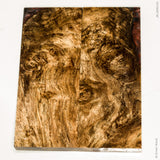 Stabilized spalted maple burl wood scales